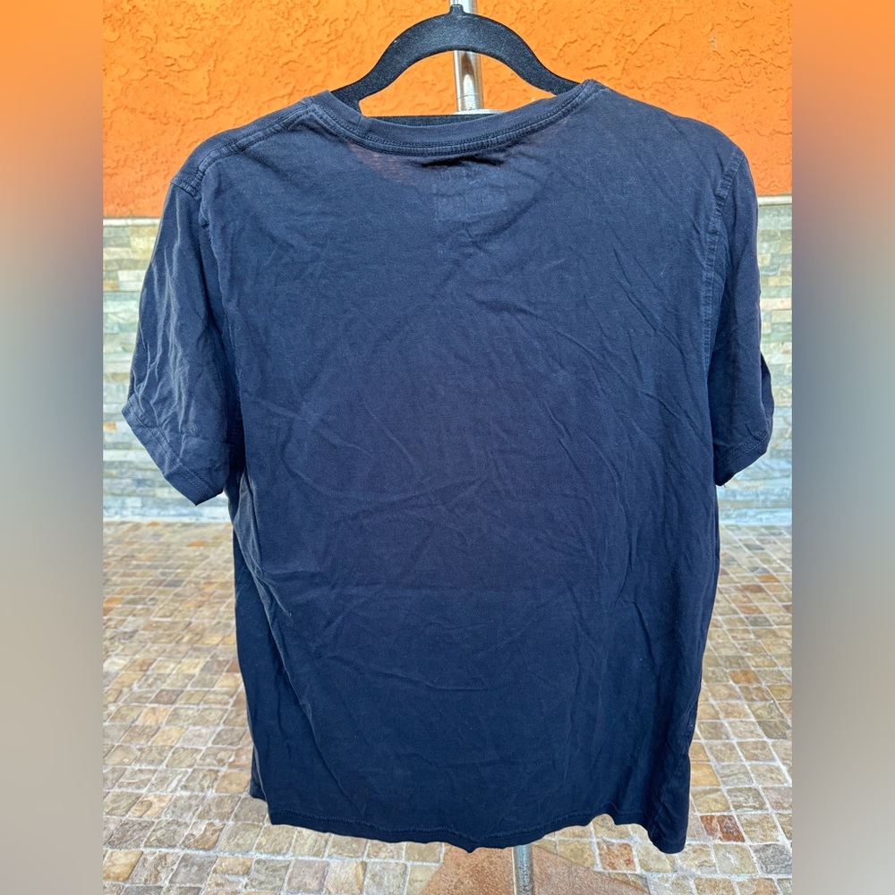Zoo York Black Short Sleeve Tee with Bold Colorful Design - Picture 3 of 3